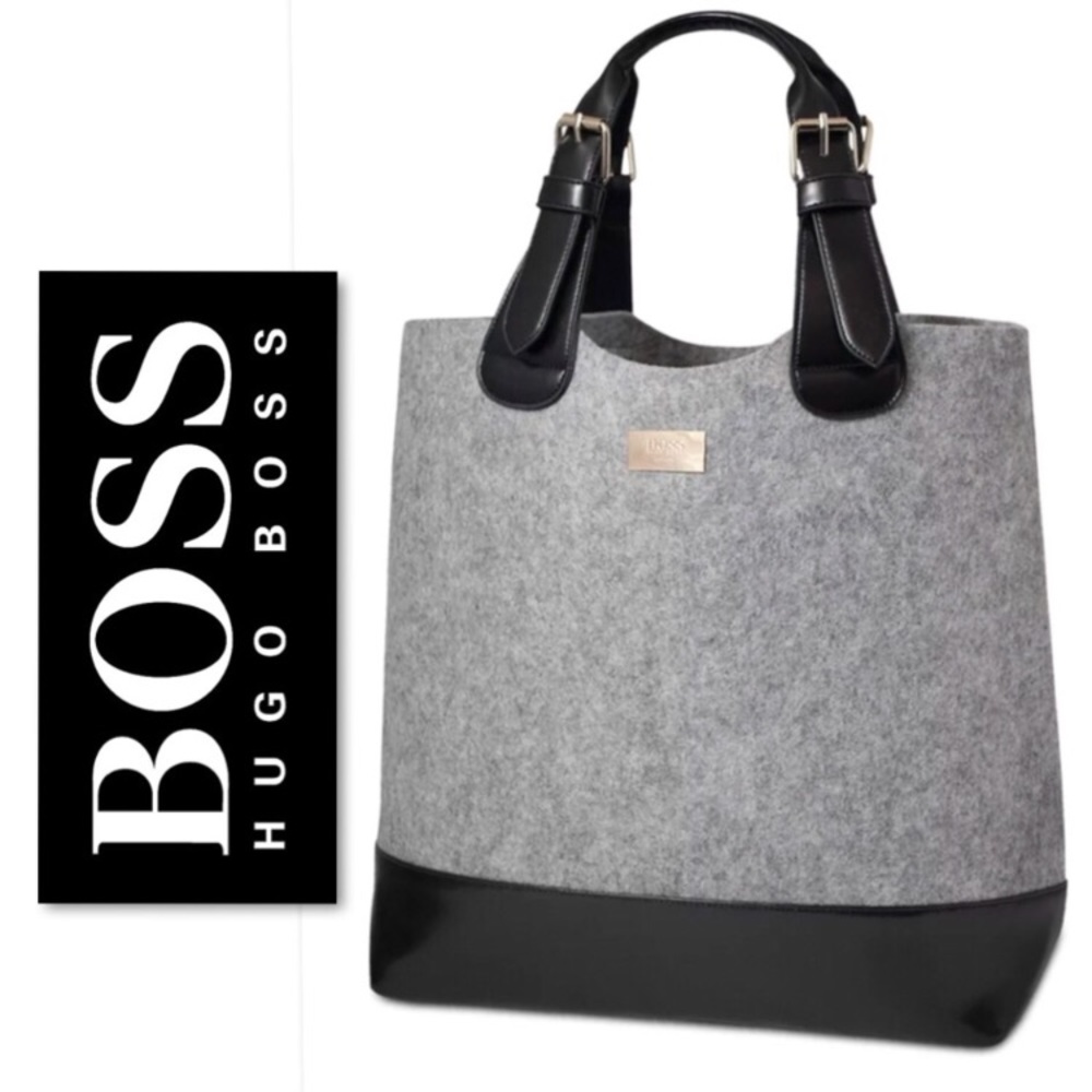 Hugo Boss Tote Shoulder Bag Purse Travel New